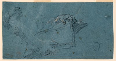 Studie: Handen door Unknown artist