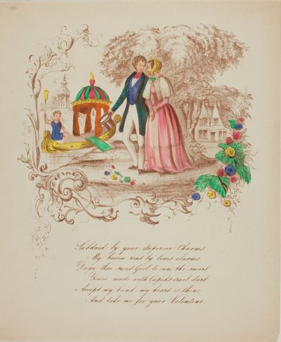 Onderworpen door uw superieure charmes (valentijn) door Unknown artist