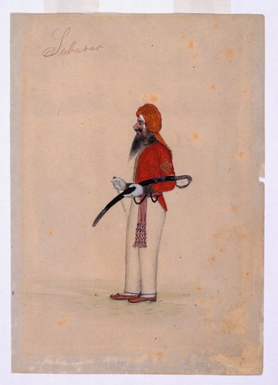 Subedar door Unknown artist