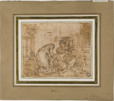 Susanna en de Ouderen door Unknown artist