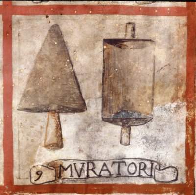 Symbool van de metselaars door Unknown artist