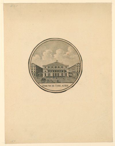 Théâtre Français, Parijs door Unknown artist