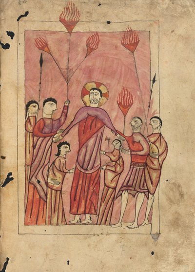 De arrestatie van Christus door Unknown artist