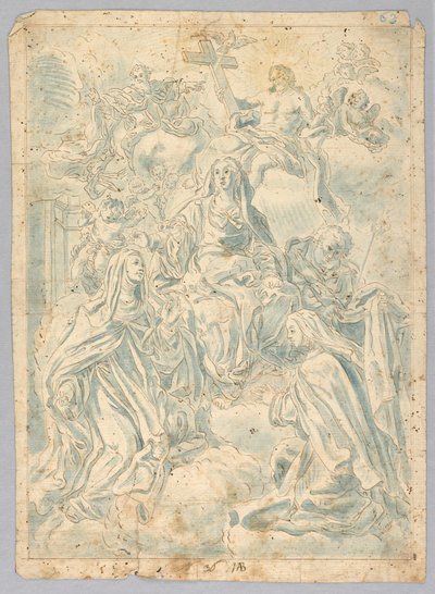 De Tenhemelopneming van Maria door Unknown artist
