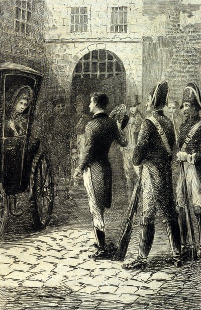 De Kartuize van Parma door Stendhal. Gravure uit de 19e eeuw door Unknown artist
