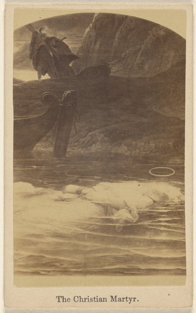 De Christelijke Martelaar. [een schilderij]. door Unknown artist