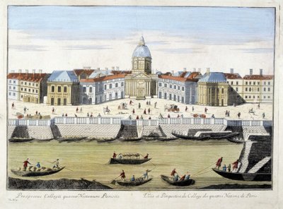 Het College van Vier Naties door Unknown artist