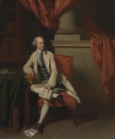 De neef van John Gawler van Ramridge House, Weyhill, Hampshire door Unknown artist