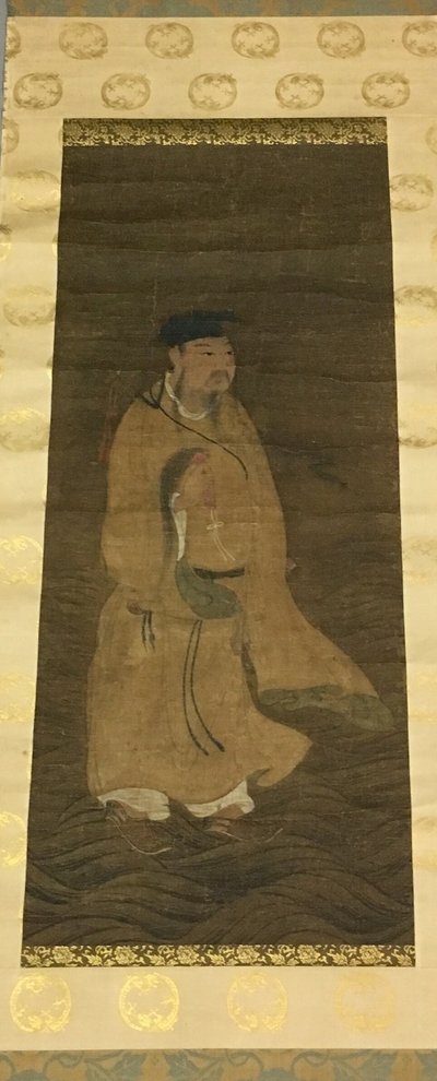 De Taoïstische Onsterfelijke Lu Dongbin door Unknown artist