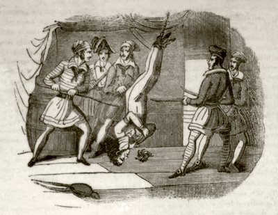 De Doodsgaljoot, of, de Piratenschoener, c.1837 door Unknown artist