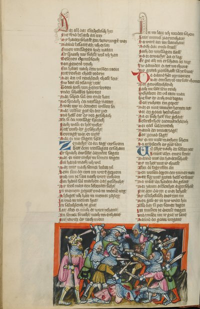 De nederlaag van de Filistijnen door Unknown artist