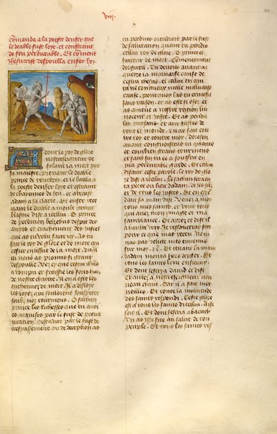 De afdaling in het voorgeborchte door Unknown artist