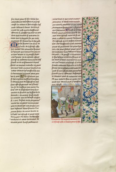 De Engelsen veroveren de Vlaamse vloot en steken Vlaamse steden in brand door Unknown artist