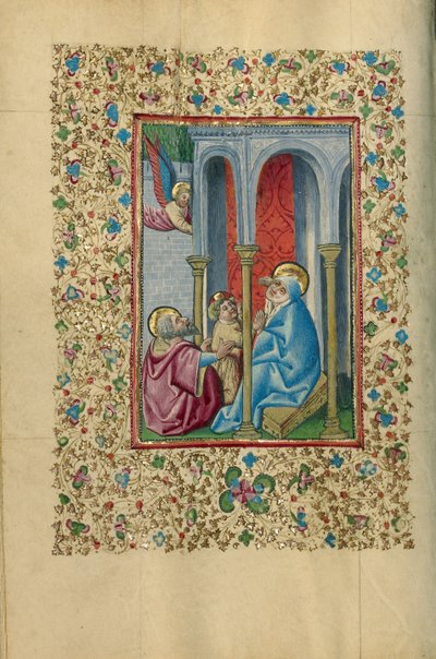 De eerste stappen van Jezus door Unknown artist