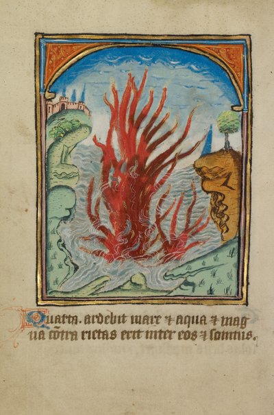 Het Vierde Teken voor de Dag des Oordeels door Unknown artist