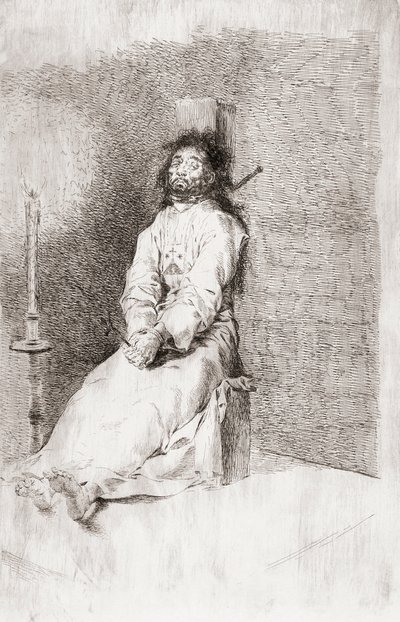 De Gewurgde Man, ca. 1780 door Unknown artist