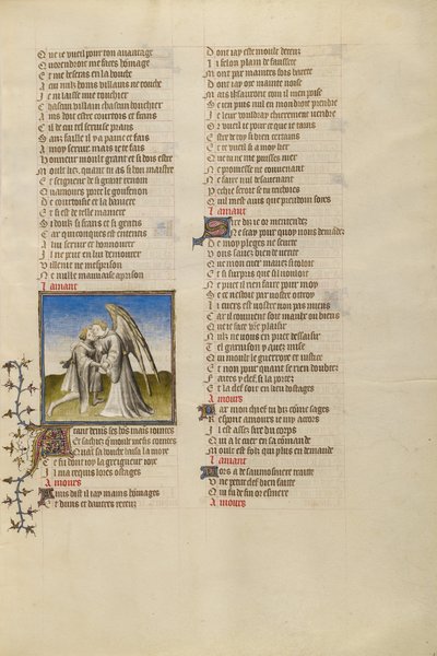 De God van de Liefde Kust de Minnaar door Unknown artist