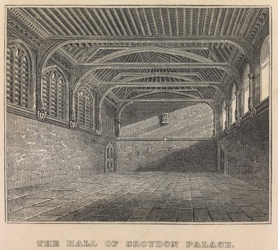 De Hal van Croydon Palace; pagina 82 (Volume Een) door Unknown artist
