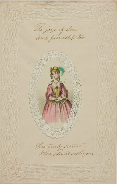 De geneugten van de liefde (valentijn) door Unknown artist