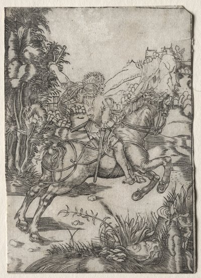 De Kleine Koerier door Unknown artist