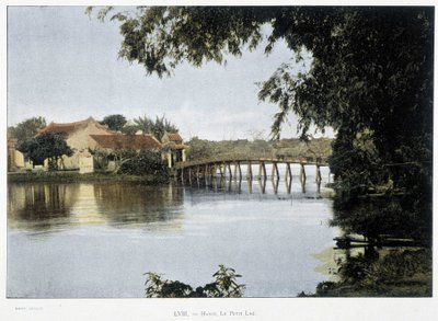 Het kleine meer in Hanoi - in 