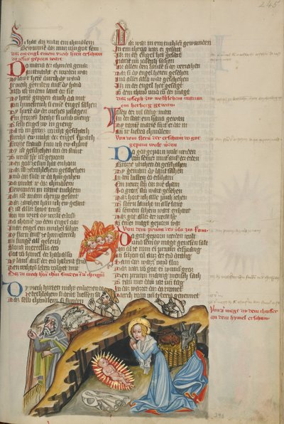 De Geboorte door Unknown artist