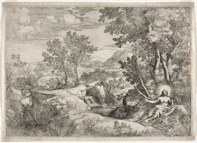 De boetvaardige Magdalena door Unknown artist