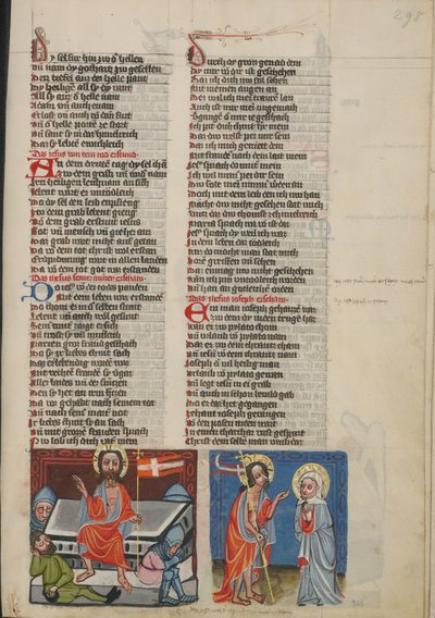 De opstanding; De verschijning van Christus aan zijn moeder door Unknown artist