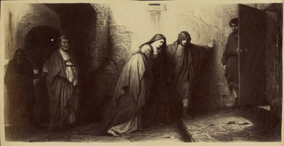 [De terugkeer van Golgotha door Paul Delaroche]. door Unknown artist