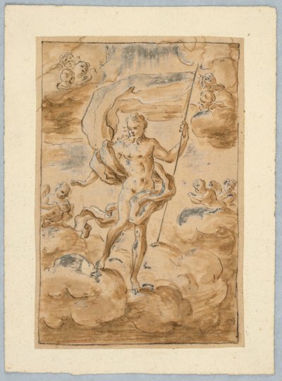 De verrezen Christus door Unknown artist