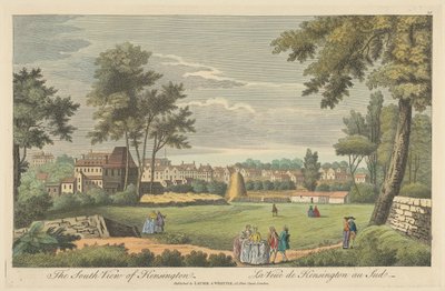 Het zuidelijke uitzicht van Kensington door Unknown artist