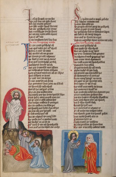 De Gedaanteverandering; Jezus voor de Syrisch-Phoenicische Vrouw door Unknown artist