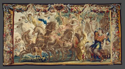 De triomf van Caesar uit Het verhaal van Caesar en Cleopatra door Unknown artist