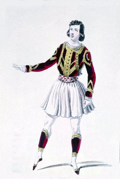 De danser en choreograaf Marius Petipa (1818-1910) in 