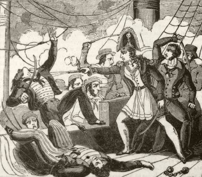 De vrouwelijke piraat die het Engelse schip 