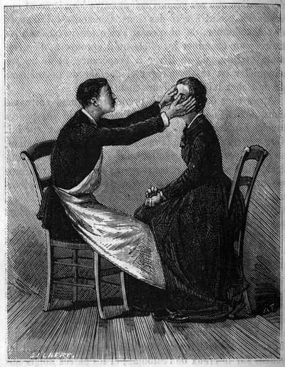 De fenomenen van hypnose: Een manier om hypnotische slaap te bepalen door Unknown artist
