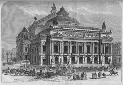 Het beleg van Parijs door de Pruisen. 1871. Place de l