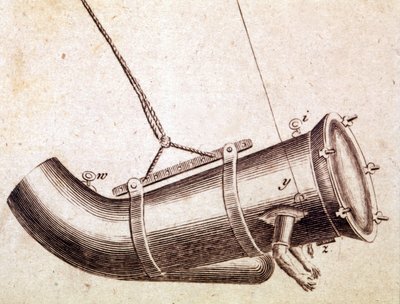 Het pak gebruikt door Jacob Rowe in 1759 door Unknown artist