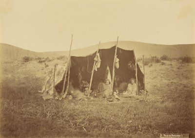 Patagones luifel. door Unknown artist