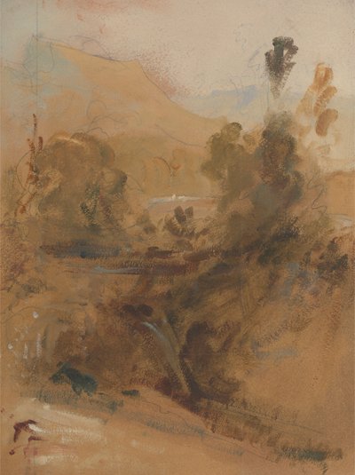 Staand landschap door Unknown artist