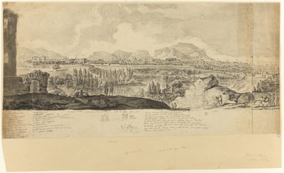 Uitzicht op Palermo door Unknown artist
