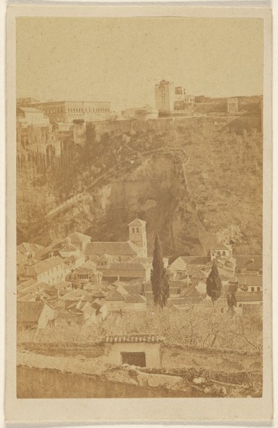 [Uitzicht op het Alhambra, Spanje]. door Unknown artist