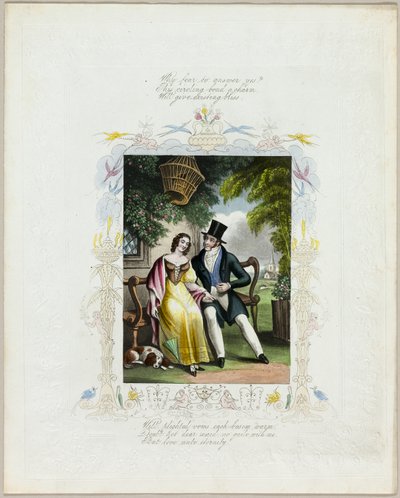 Waarom bang zijn om ja te antwoorden (valentijn) door Unknown artist