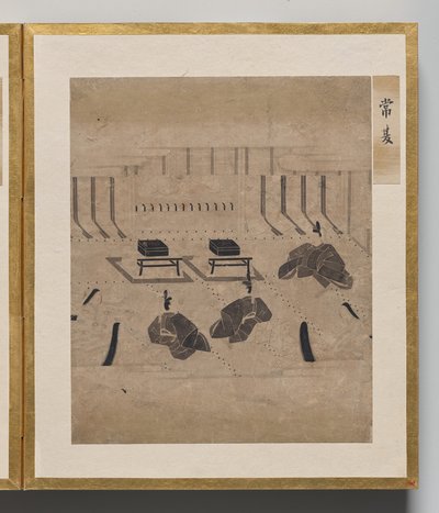 Wilde anjer uit Album van Illustraties voor het Verhaal van Genji door Unknown artist