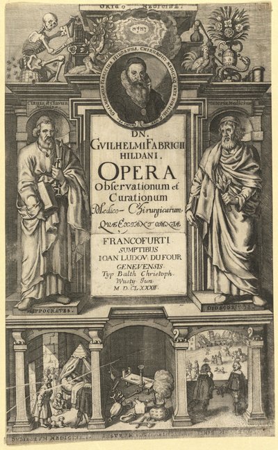 Wilhelm Fabricius door Unknown artist