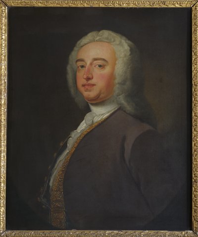 William Oldys, ca. 1738 door Unknown artist