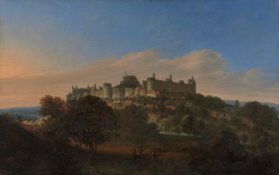 Kasteel van Windsor vanuit het Zuiden door Unknown artist