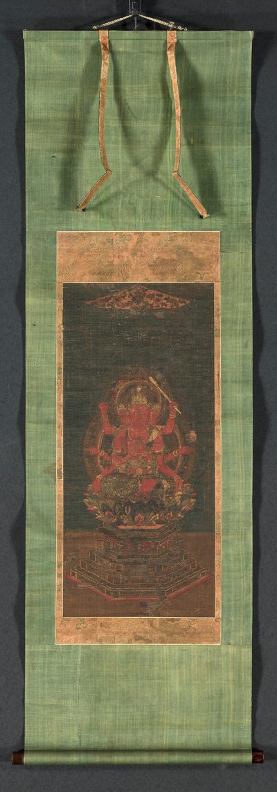 Wijsheidskoning van Passie (Aizen Myōō) door Unknown artist