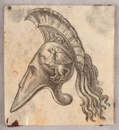 Houtsnede. Vignet door Unknown artist