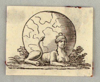 Houtsnede. Vignet. door Unknown artist